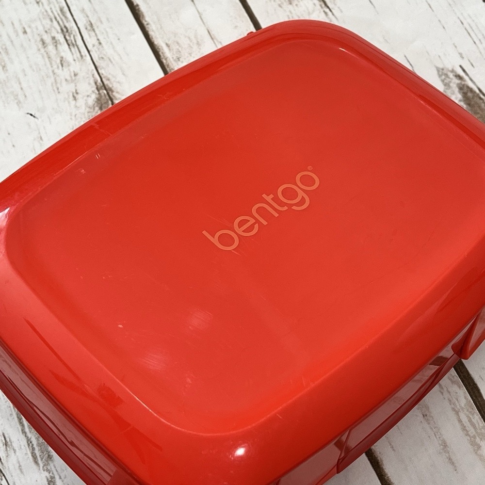 Bentgo Fresh Bento Lunch Box Container Red Divided Tray Compartment Leak Proof - Picture 8 of 9